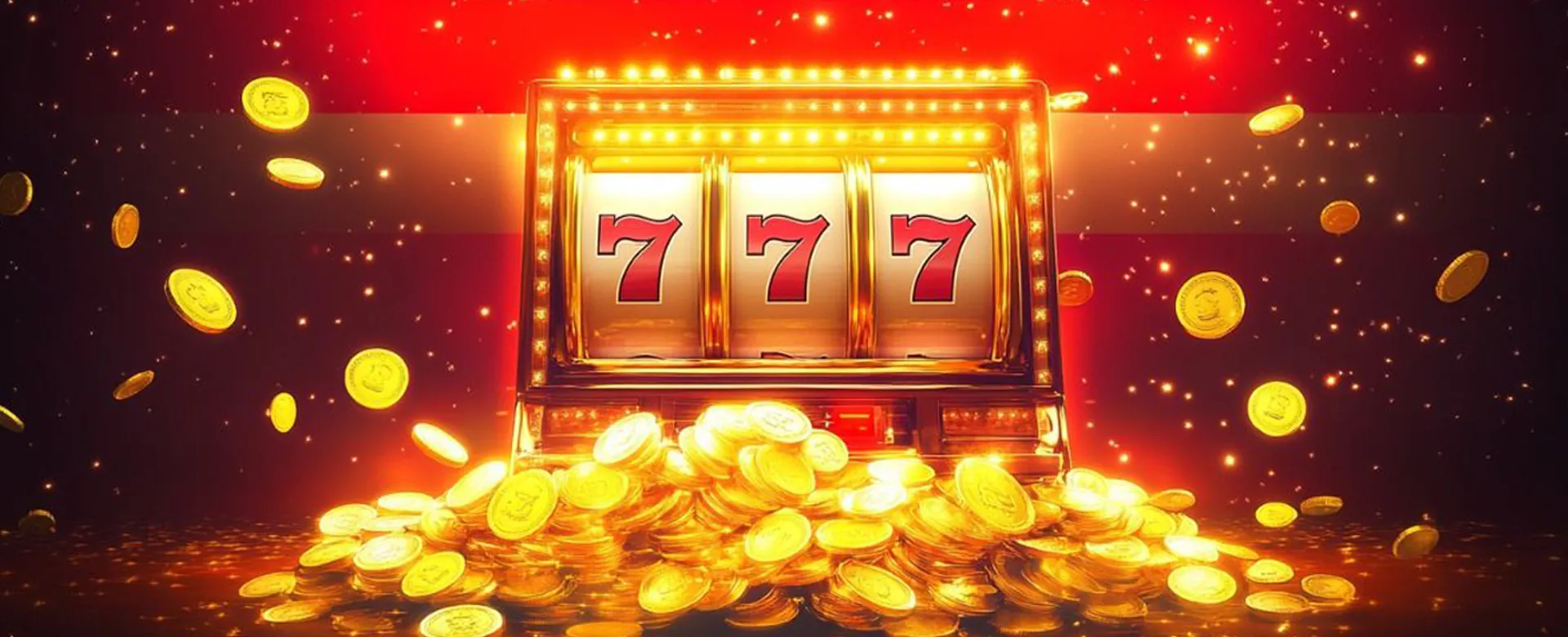 Exciting slot machine with exploding coins and jackpot symbols, 8k8.com register